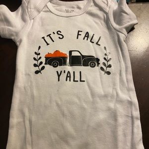 It’s Fall Y’all onesie